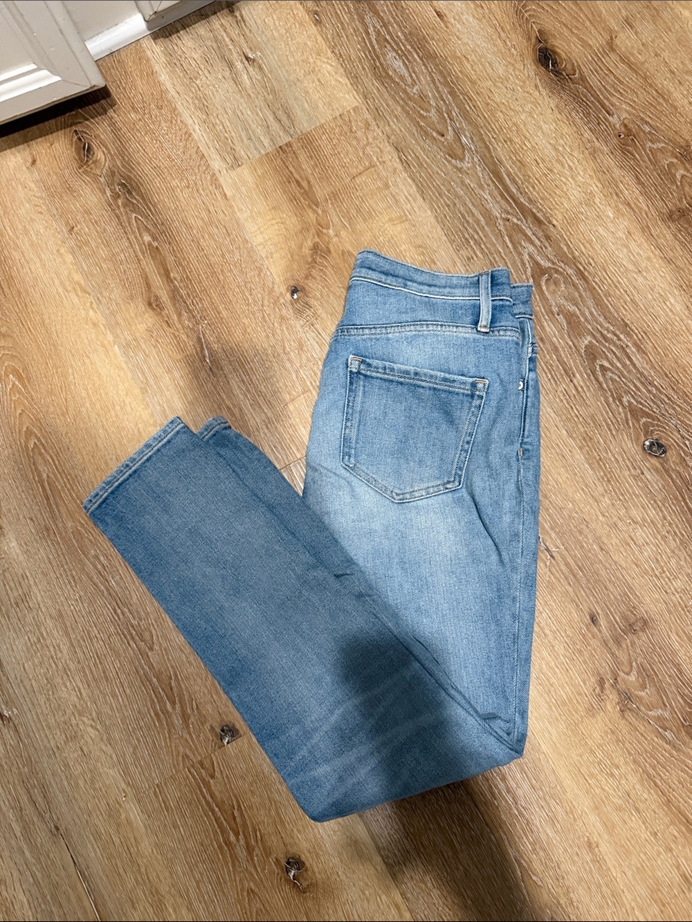 Outerknown Light Blue Straight Jeans (26)